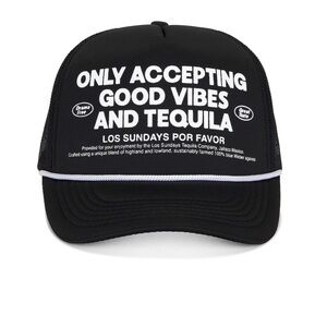 sundays Black Trucker Hat